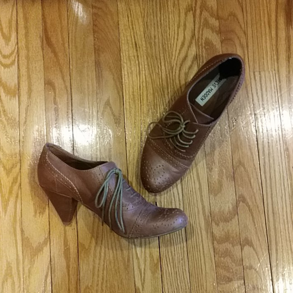 Steve Madden lace up heels